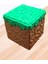 Minecraft 7 cm Çimen Bloğu Kutu Oyuncak Saklama Kutusu Figür 4