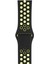 Apple Watch Uyumlu Series 6 42 mm Fileli Kordon Siyah-Sarı 1