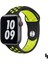 Apple Watch Uyumlu Series 6 42 mm Fileli Kordon Siyah-Sarı 3