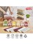Nora 2 Lt Plastik Saklama Kabı 4'lü Set – Hava Geçirmez Kapaklı, Ekru/Mürdüm/Açık Gri, Mutfak Düzenleyici 4