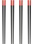 Fössta IKEA 4 Çift Kırmızı Siyah Yıkanabilir Chopstıck Japon Çin Yemek Çubuğu Uzunluk: 24 cm 2