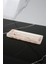 Mermer Desenli Dekoratif Sunum Tepsisi Tabağı Beton Sunumluk 10X25 cm Bej Kahverengi 2