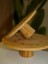 Badehome Decoration Doğal Bambu Ayaklı Yuvarlak Sunum Tabağı 2'li 31 cm&25 cm 4