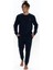18923 Erkek Lacıvert Uzun Kollu Yuvarlak Yaka Pijama Takımı 4
