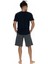 18868 Erkek Lacıvert Yarım Kollu Bisiklet Yaka Şort Takım 3