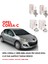 Opel Corsa C 2005 Model Ön Uzun-Kısa 4 Lü Far Ampülü Takımı (Sarı Renk) 1