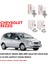 Chevrolet Rezzo 2005-2009 Arası Ön Uzun-Kısa 4 Lü Far Ampülü Takımı (Sarı Renk) 1