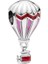 Gümüş Uçan Balon Charm 1