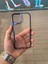 Apple iPhone 12 ve 12 Pro Uyumlu Kenarları Şeritli Koruyucu Şeffaf Kılıf 1