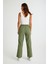 Keten Günlük Pantolon Beli Bağcıklı 4