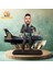 F16 Pilot Karikatürlü Biblo Hediye 3D Masa Üstü Biblo Hediyesi 1