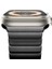 Apple Watch Uyumlu Siyah Paslanmaz Çelik Bilezik Akıllı Saat Kordonu 45-49MM Series 7, 8, 9, 10, Se, Ultra 2