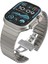 Apple Watch Uyumlu Paslanmaz Çelik Bilezik Akıllı Saat Kordonu 45-49mm Series 7, 8, 9, 10, SE, Ultra 1