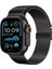 Apple Watch Uyumlu Milano Örgü Loop Paslanmaz Çelik Kordon (42MM-45MM-49MM) - Manyetik Toka Ultra/se/7/8/9/10 3