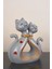 Dekoratif Sevimli Romantik Ikili Kedi Biblo Ev ve Ofis Aksesuar Polyester 24 x 21 cm 5