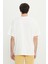 %100 Pamuk Oversize Fit Rahat Kesim Bisiklet Yaka Baskılı Tişört 5