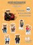 Sevimli Teddy Bears Hobi Etiket Seti 1