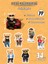 Sevimli Teddy Bears Hobi Etiket Seti 1