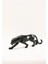 Kübik Leopar Biblo|rustik,minimalist,modern,bohem,dekoratif,obje,el Yapımı,heykel,siyah,hayvan 2