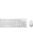 Lecoo Q USB Kablolu Beyaz Klavye/mouse Set CM101 1