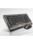A4 Tech 9300F Q Kablosuz USB Siyah Lux Multimedya Klavye/mouse Set 1