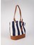 Lacivert Kadın 47X33X17 cm Plaj Çantası Ale-Bettına 2