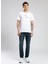 Bisiklet Yaka Beyaz Erkek T-Shirt 252 Lcm 242032 Desav Beyaz 1