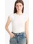 Slim Fit Dar Kesim Bisiklet Yaka Basic Düz Modal Kısa Kollu Tişört F0685AX25SP 1