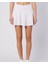 Elegance Skort Kadın Beyaz Regular Fit Şort Etek 1