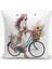 Bohem Desen Çift Taraflı Dijital Baskı Kırlent Kılıfı (Bohem Cushion Cover) 1