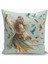 Bohem Desen Çift Taraflı Dijital Baskı Kırlent Kılıfı (Bohem Cushion Cover) 1