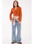 Kiremit Kruvaze Crop Blazer Ceket 3