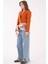 Kiremit Kruvaze Crop Blazer Ceket 5