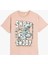 Kaykay Baskılı Bisiklet Yaka Kısa Kollu Pembe Erkek Çocuk T-Shirt 5SKB10044TK 1