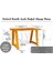 Mies Doğal Ahşap Çalışma ve Ofis MASASI-70 cm -160 cm 5