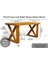 Wood Doğal Ahşap Çalışma ve Ofis MASASI-80 cm -220 cm 5