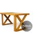 Wood Doğal Ahşap Çalışma ve Ofis MASASI-100 cm -260 cm 4