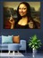 Sigara Içen Mona Lisa Dekoratif Tablo 2