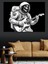 Uzayda Gitar Çalan Astronot Dekoratif Tablo 4