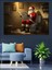 Tuvalette Noel Baba Dekoratif Tablo 2