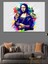 Graffiti Tarzı Mona Lisa Dekoratif Tablo 2