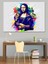 Graffiti Tarzı Mona Lisa Dekoratif Tablo 3