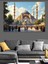 Büyük Camii ve Kalabalık Dekoratif Tablo 3