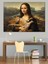 Kedili Mona Lisa Dekoratif Tablo 1