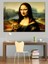 Hamburger ve Mona Lisa Dekoratif Tablo 2