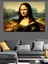 Hamburger ve Mona Lisa Dekoratif Tablo 3