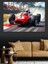 Kırmızı Formula 1 Aracı Dekoratif Tablo 3
