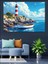 Deniz Feneri ve Mavi Deniz Dekoratif Tablo 2