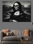Iskelet Mona Lisa Dekoratif Tablo 3