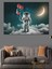 Astronot ve Balonlar Dekoratif Tablo 2